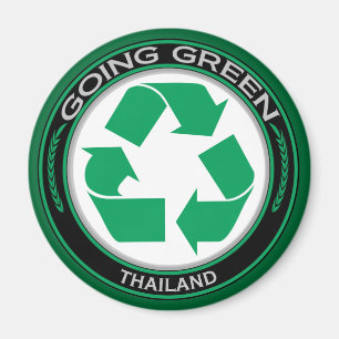 Thailand gerecycelt magnet