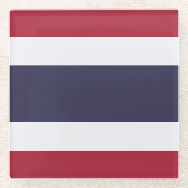 Thailand Glasuntersetzer (Vorderseite)