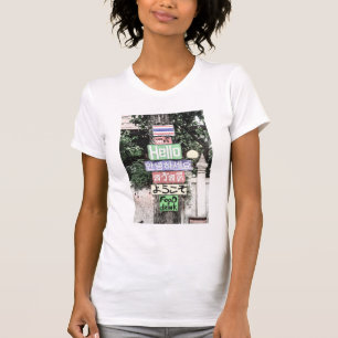 Thailand Hello Signs Travel T-Shirt