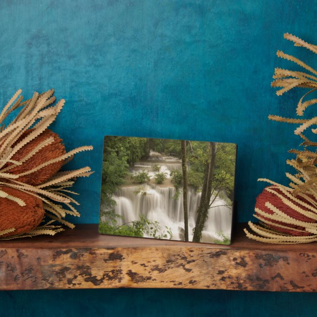 Thailand, Huai Mae Khamin Wasserfall Fotoplatte (Seite)