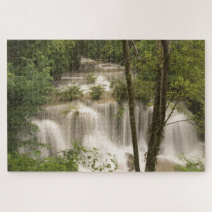 Thailand, Huai Mae Khamin Wasserfall Puzzle