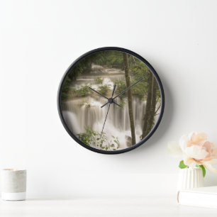 Thailand, Huai Mae Khamin Wasserfall Uhr