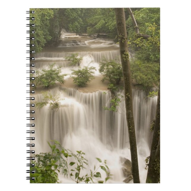Thailand, Huai Mae Khamin Waterfall Notizblock (Vorderseite)