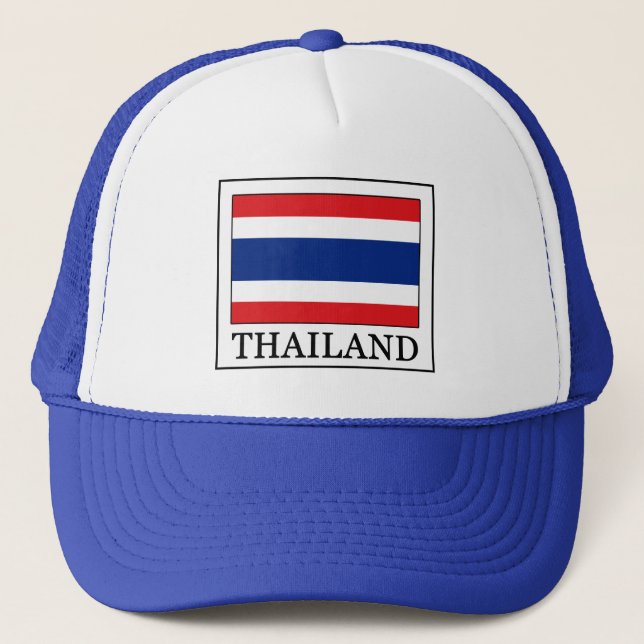Thailand-Hut Truckerkappe (Vorderseite)