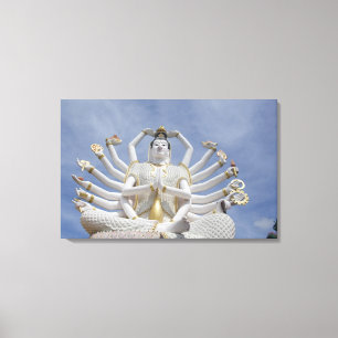 Thailand, Ko Samui, auch Koh Samui genannt). Wat P Leinwanddruck