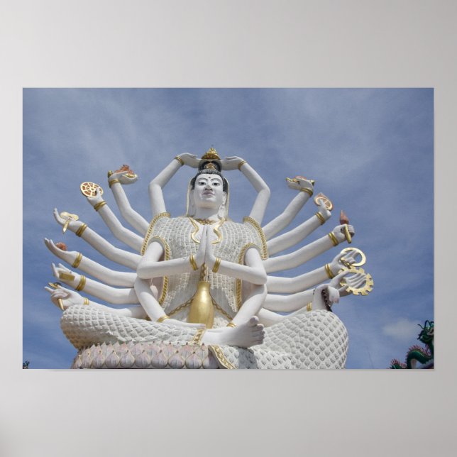 Thailand, Ko Samui, auch Koh Samui genannt). Wat P Poster (Vorne)