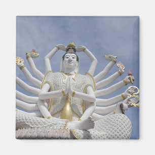 Thailand, Ko Samui (auch Koh Samui). Wat Plai 3 Magnet
