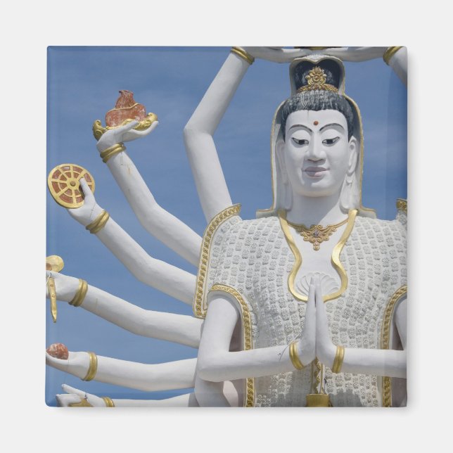 Thailand, Ko Samui oder Koh Samui). Wat Plai Magnet (Vorne)