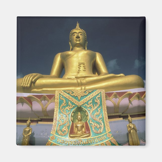 Thailand, Koh Samui Island. Der große Buddha. Magnet (Vorne)