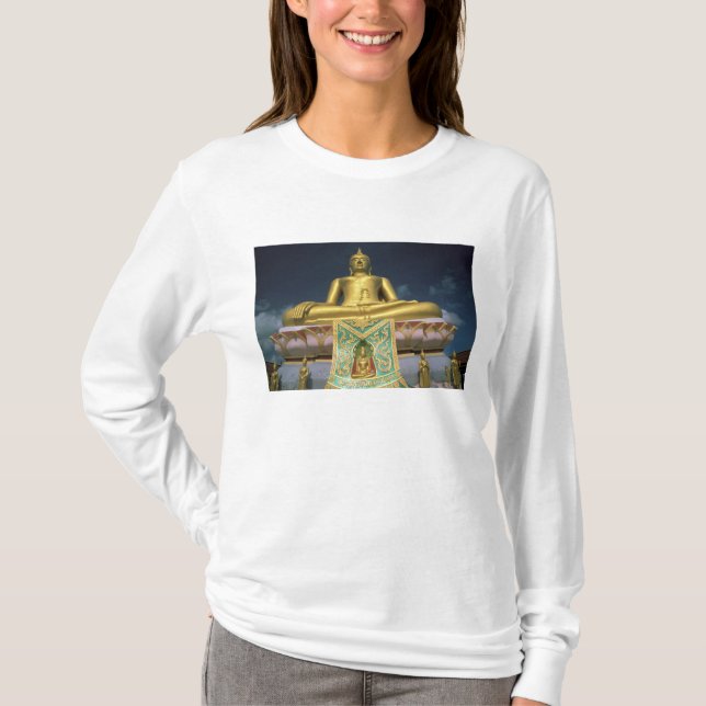 Thailand, Koh Samui Island. Großer Buddha. T-Shirt (Vorderseite)