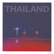 Thailand Koh Tao Strand bei Nacht Leinwanddruck