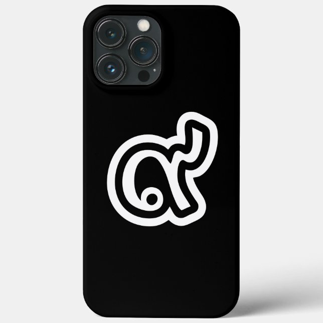 Thailand Lucky Number 9 / Nine / ๙ (Gao/Kao) Thai Case-Mate iPhone Hülle (Rückseite)