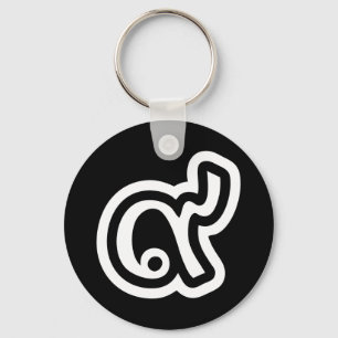 Thailand Lucky Number 9 / Nine / ๙ (Gao/Kao) Thai Schlüsselanhänger