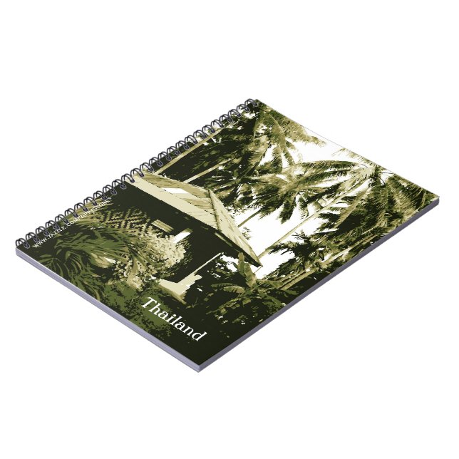 Thailand Notebook Notizblock (Linke Seite)