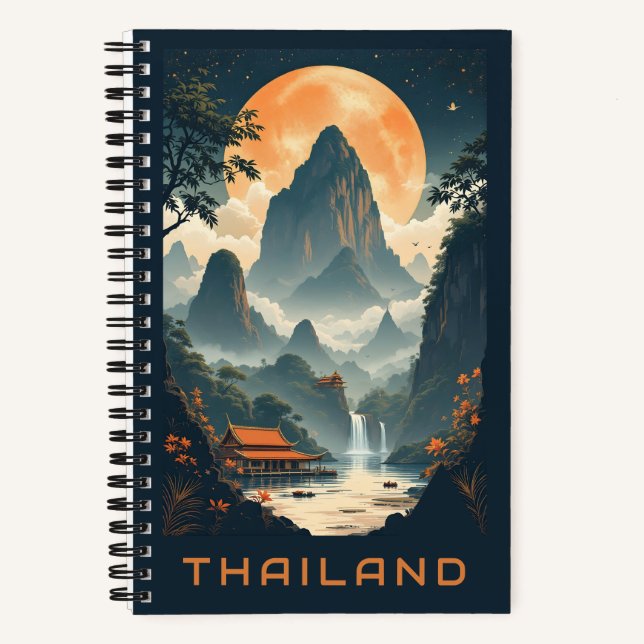 Thailand Notizbuch (Vorderseite)