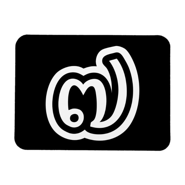 Thailand Nr. 7 / Sieben / ๗ (Jed/Chet) Thai Magnet (Horizontal)