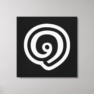 Thailand Nummer 1 / Eins / ๑ (Nueng) Thailändische Leinwanddruck