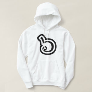Thailand Nummer 6 / Sechs / ๖ (Ho/Hok) Thailändisc Hoodie