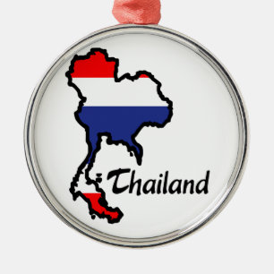 THAILAND ORNAMENT AUS METALL