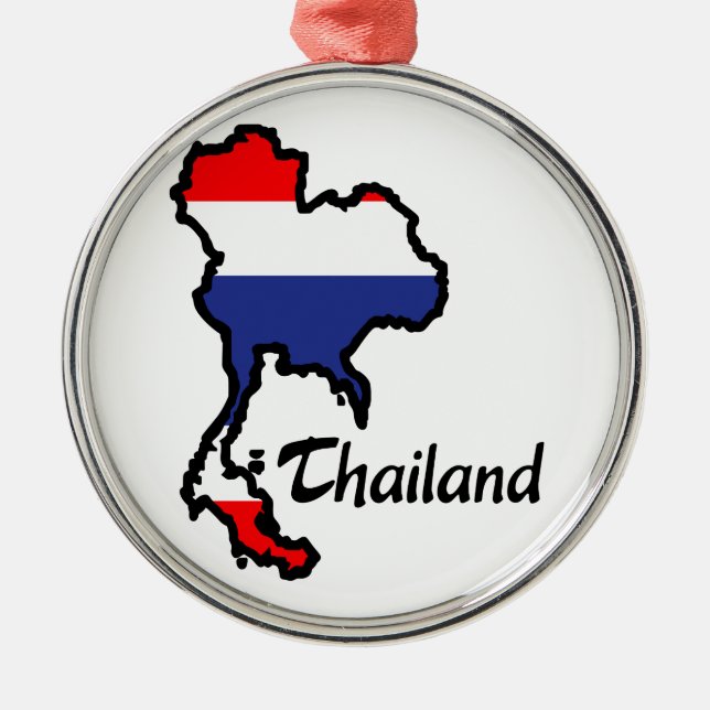 THAILAND ORNAMENT AUS METALL (Vorne)