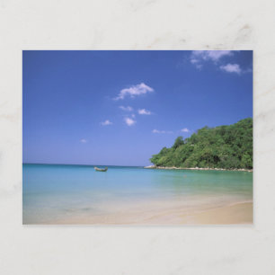 Thailand, Phuket-Insel. Strand. Postkarte