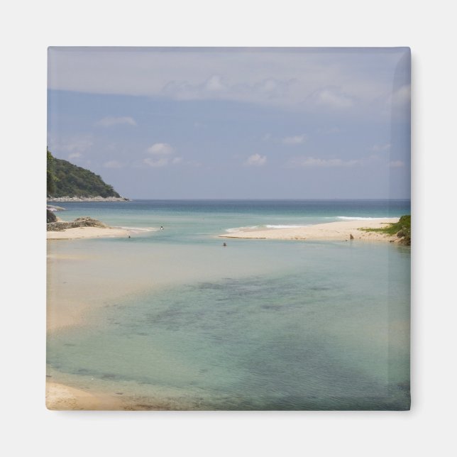 Thailand, Phuket, Nai Harn Strand. Magnet (Vorne)