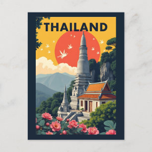 Thailand Postkarte