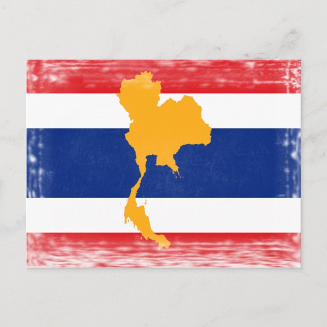 Thailand Postkarte (Vorderseite)
