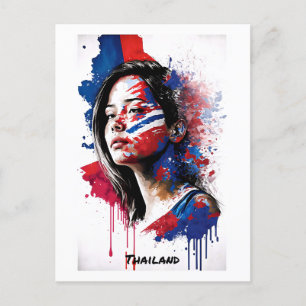 Thailand Postkarte - Welt der Frauen Postkarten