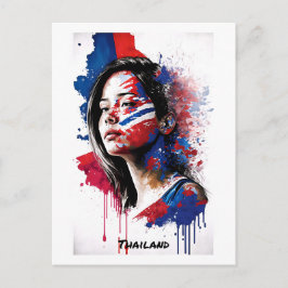 Thailand Postkarte - Welt der Frauen Postkarten