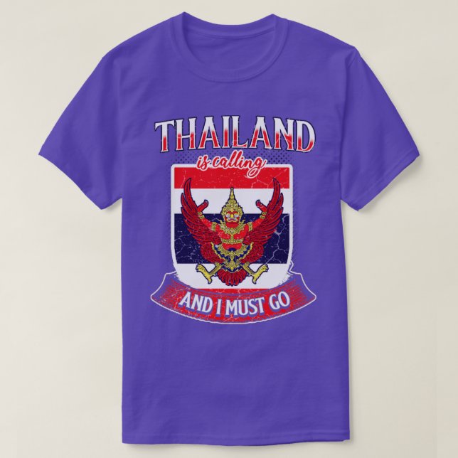 Thailand ruft an und ich muss gehen T-Shirt (Design vorne)