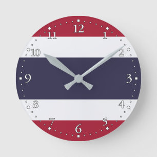 Thailand Runde Wanduhr