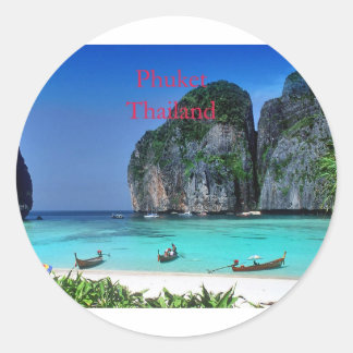 Thailand Runder Aufkleber