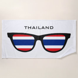 THAILAND schattiert kundenspezifisches Strandtuch