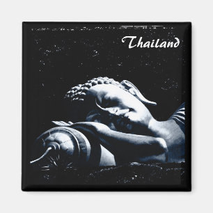Thailand, schlafender Buddha (Kühlschrankmagnet) Magnet