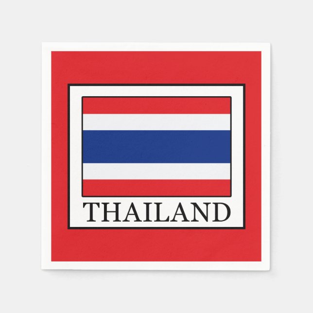 Thailand Serviette (Vorderseite)