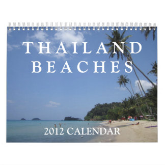 Thailand setzt Kalender 2012 auf den Strand