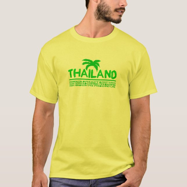 Thailand-Shirt - wählen Sie Art u. Farbe T-Shirt (Vorderseite)