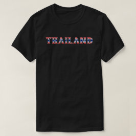 THAILAND Special Customizable Black Tourist T-Shirt