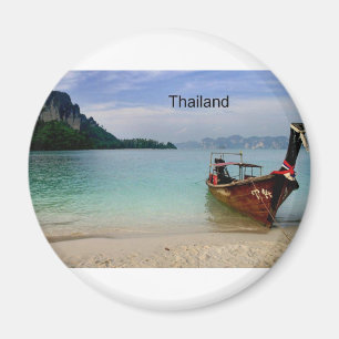 Thailand-Strand in Krabi (St.K) Magnet