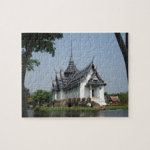 Thailand-Tempelpuzzlespiel Puzzle