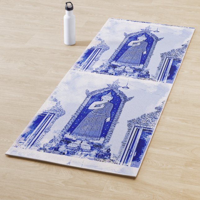 Thailand Temple Art Version Yogamatte (Beispiel)