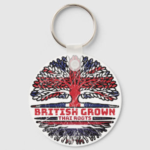 Thailand Thai UK Vereinigtes Königreich British Tr Schlüsselanhänger