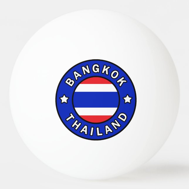 Thailand Tischtennisball (Vorderseite)