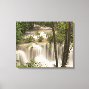 Thailand, Wasserfall Huai Mae Khamin Leinwanddruck