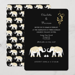 Thailand Wedding Destination Einladung
