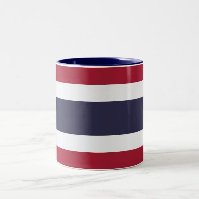 Thailand Zweifarbige Tasse (Mittel)