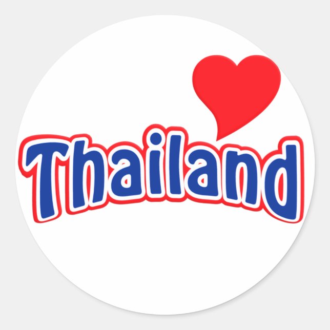 thailändische Aufkleber (Vorderseite)