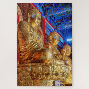 Thailändische China-Buddha-Bildstatue Puzzle