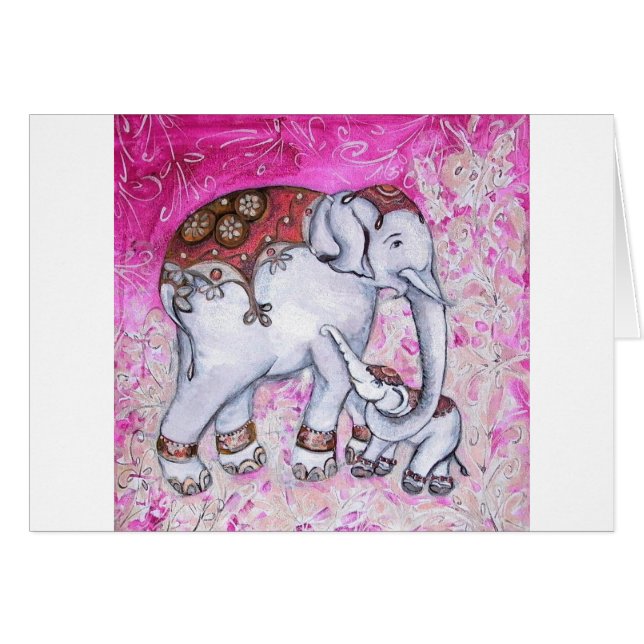 THAILÄNDISCHE ELEFANTEN (Vorderseite (Horizontal))